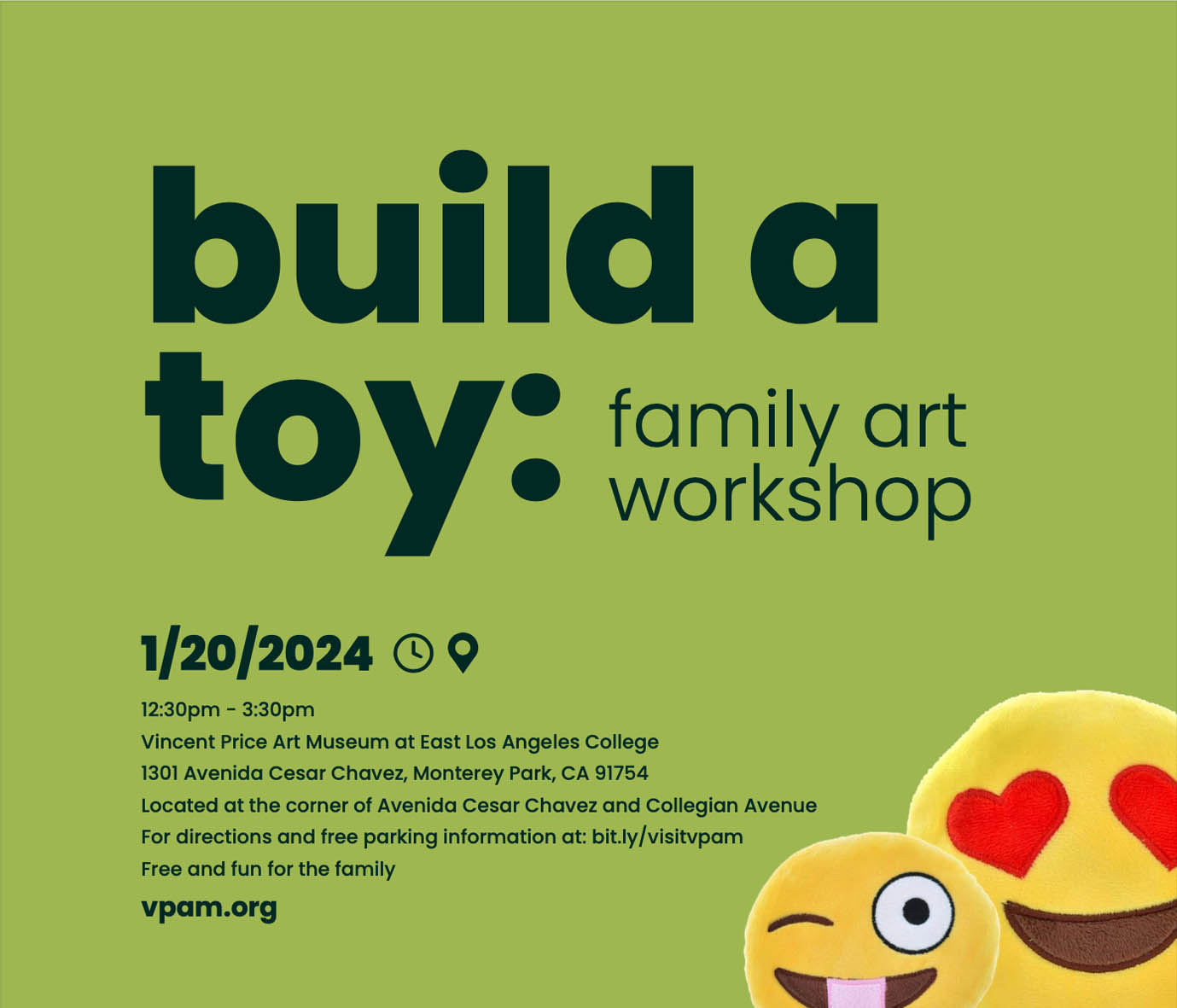 Build a Toy: Family Art Workshop
